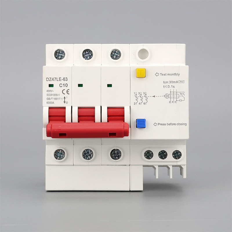 Миниатюрный автоматический выключатель дифференциального тока (ELCB) (3)